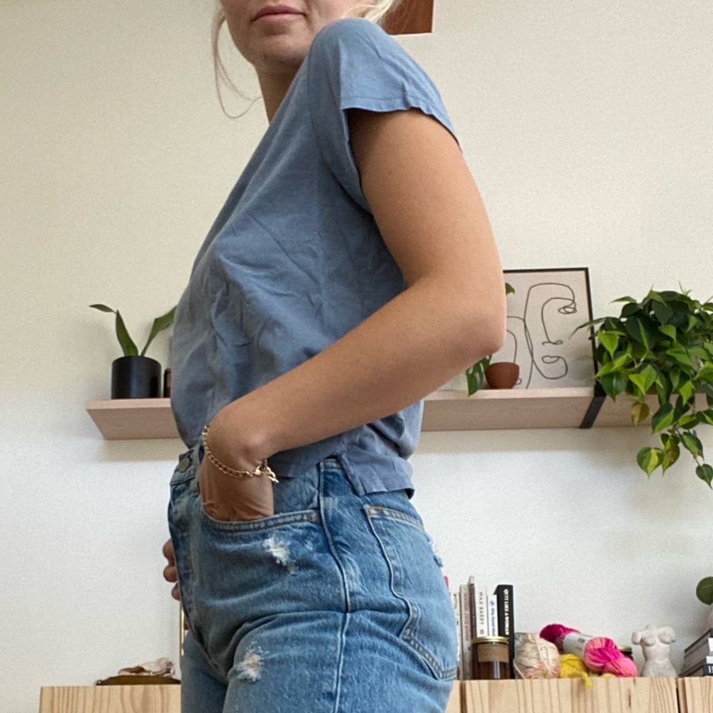 Bombas Slight Crop Tee